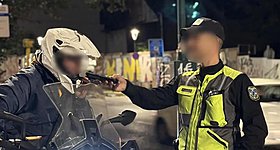 ΕΛ.ΑΣ.: Η τροχαία Αττικής παρέλαβε νέα αλκοολόμετρα