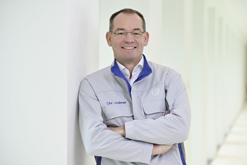 Christian Vollmer, επικεφαλής παραγωγής της Volkswagen Christian Vollmer, επικεφαλής παραγωγής της Volkswagen
