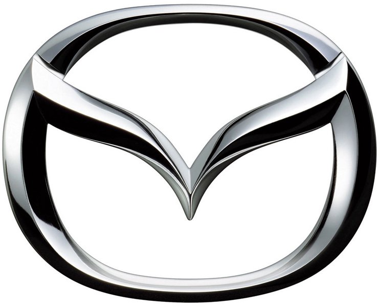 Το λογότυπο της Mazda από το 2018 ως το 2025. Το λογότυπο της Mazda από το 2018 ως το 2025.