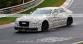 Jaguar: Το εντυπωσιακό τετράθυρο GT «χορεύει» στη βρεγμένη πίστα του Nurburgring (photos)