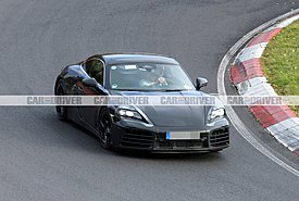 Porsche: Η ηλεκτρική Cayman δοκιμάζεται στο Nurburgring με «κοστούμι» 911 (photos)