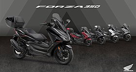 Honda Forza 125-350 σε νέα χρώματα για το 2026