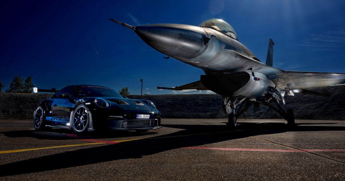 Αποκλειστικό: F-16 Block 30 Zeus και Porsche 911 GT3 RS στην 111 Πτέρυγα Μάχης