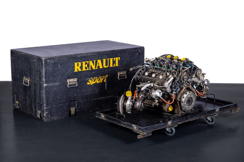 Renault Elf V6 Turbo EF15 Engine