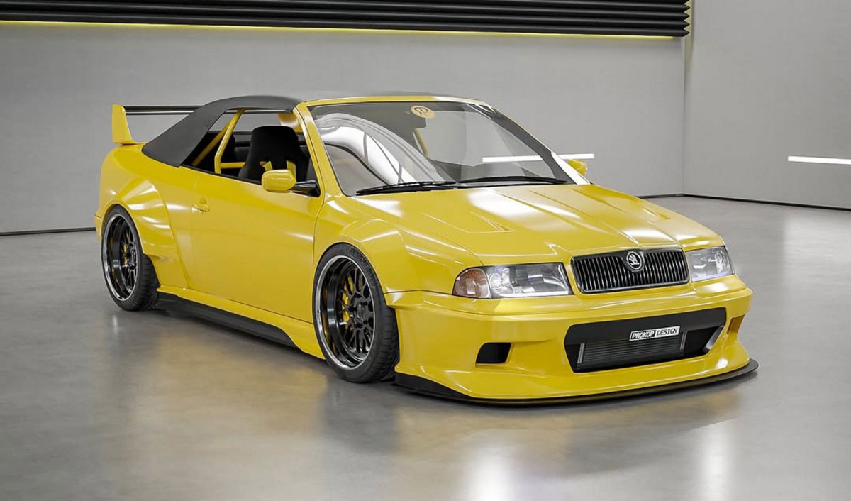 H Skoda Octavia «χάνει» την οροφή της και... γίνεται αγωνιστική! (photos)