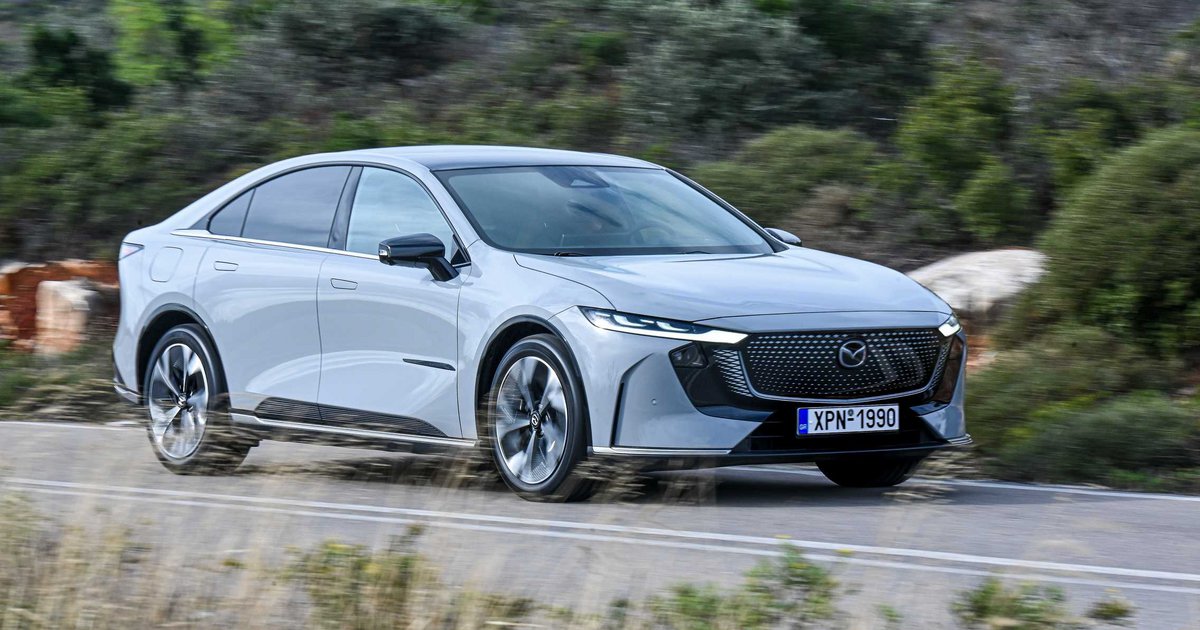 Νέο Mazda 6e 245 PS Long Range: Οδηγούμε την εντυπωσιακή, fun-to-drive EV λιμουζίνα