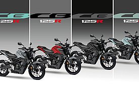 Honda CB125R 2026 - Τέσσερα νέα χρώματα