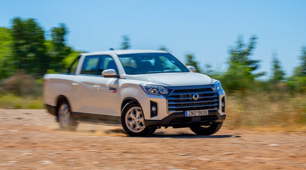 KGM Musso Grand 2.2d A/T 4WD: Δοκιμάζουμε το άνετο και αξιόπιστο κορεατικό pick-up (video)