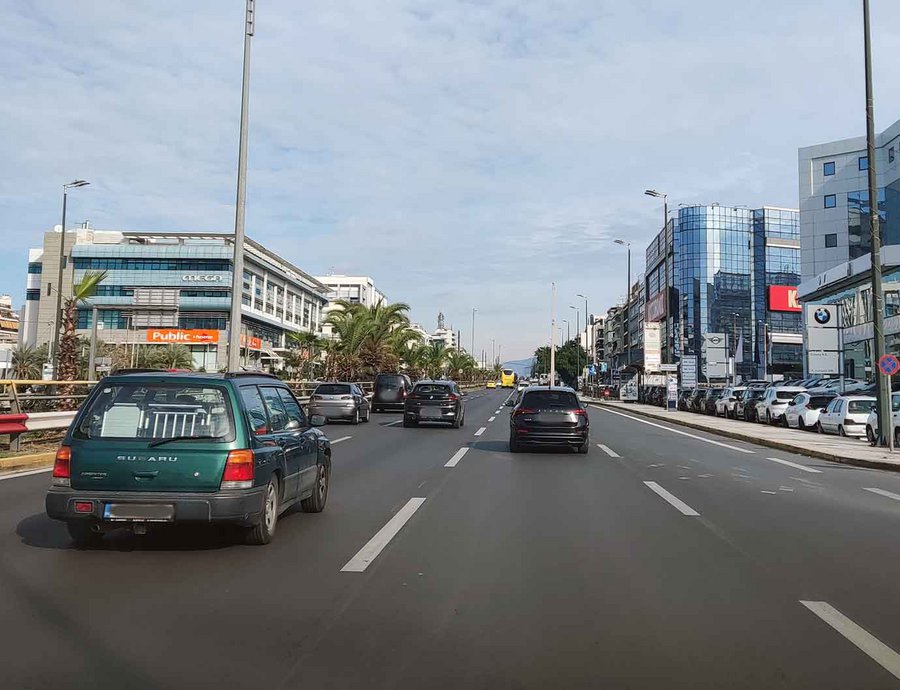 Λ. Συγγρού: Κυκλοφοριακό «έμφραγμα» για 2 ημέρες και στα δύο ρεύματα