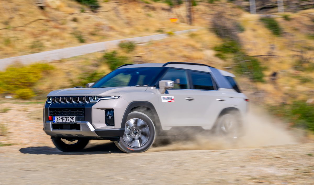 Δοκιμάζουμε το KGM Torres HEV με super αποδοτικό υβριδικό σύστημα και ισχύ 204PS 