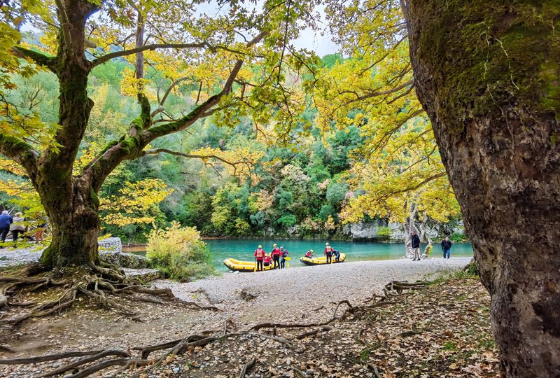 Ράφτινγκ στον Βοϊδομάτη