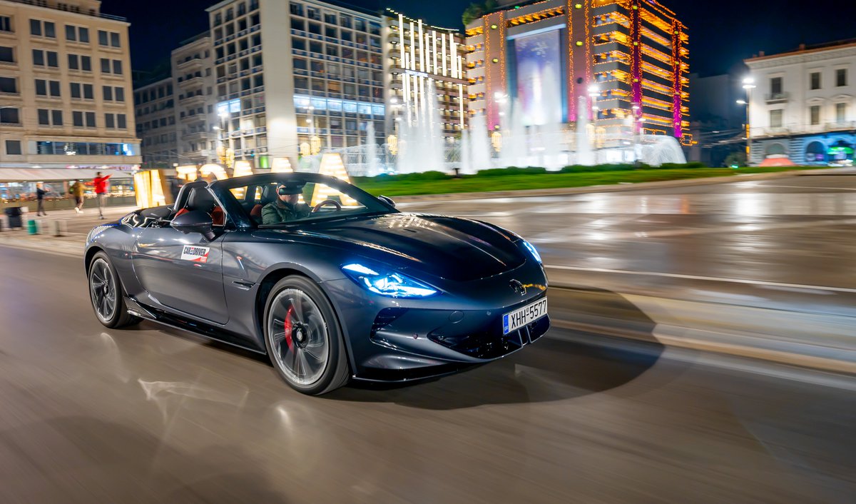 MG Cyberster Dual Motor 510 PS: Δοκιμάζουμε το νέο EV roadster με τον εκρηκτικό χαρακτήρα