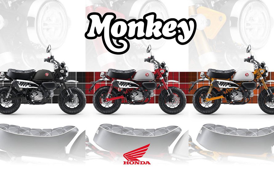 Honda Monkey 125 2026 – Τρίχρωμο φρεσκάρισμα
