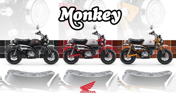 Honda Monkey 125 2026 – Τρίχρωμο φρεσκάρισμα