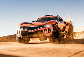 Η Genesis παρουσίασε ένα supercar 1.115 PS για την έρημο (photos)