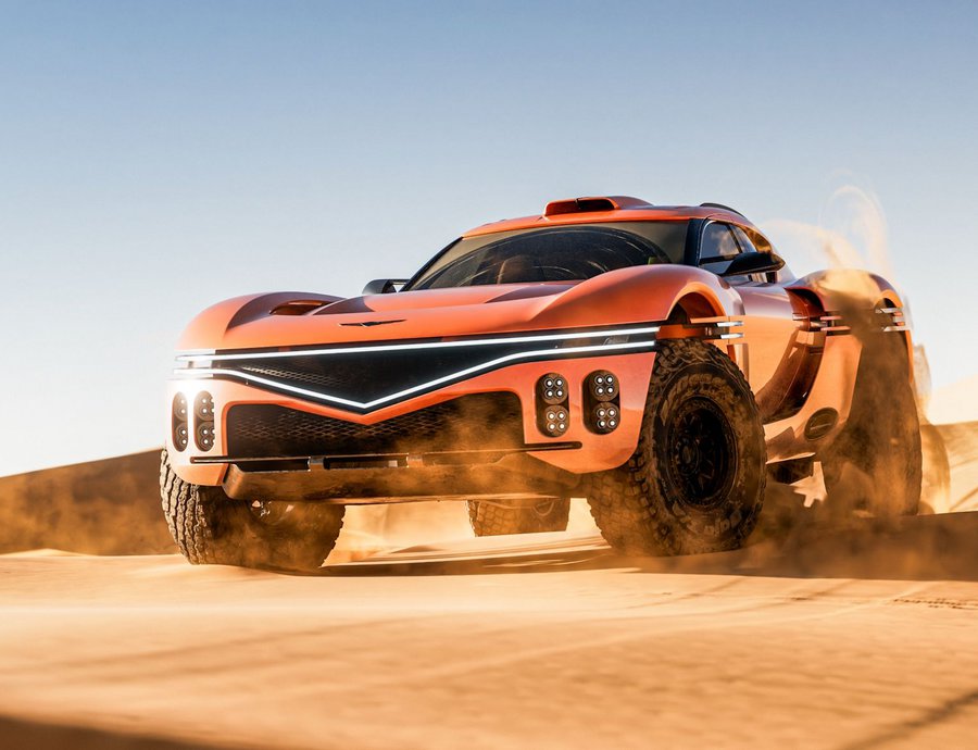 Η Genesis παρουσίασε ένα supercar 1.115 PS για την έρημο (photos)