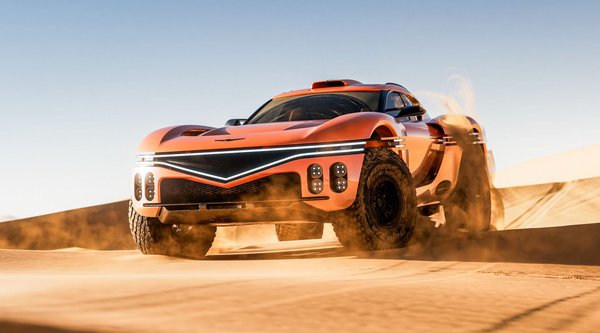Η Genesis παρουσίασε ένα supercar 1.115 PS για την έρημο (photos)
