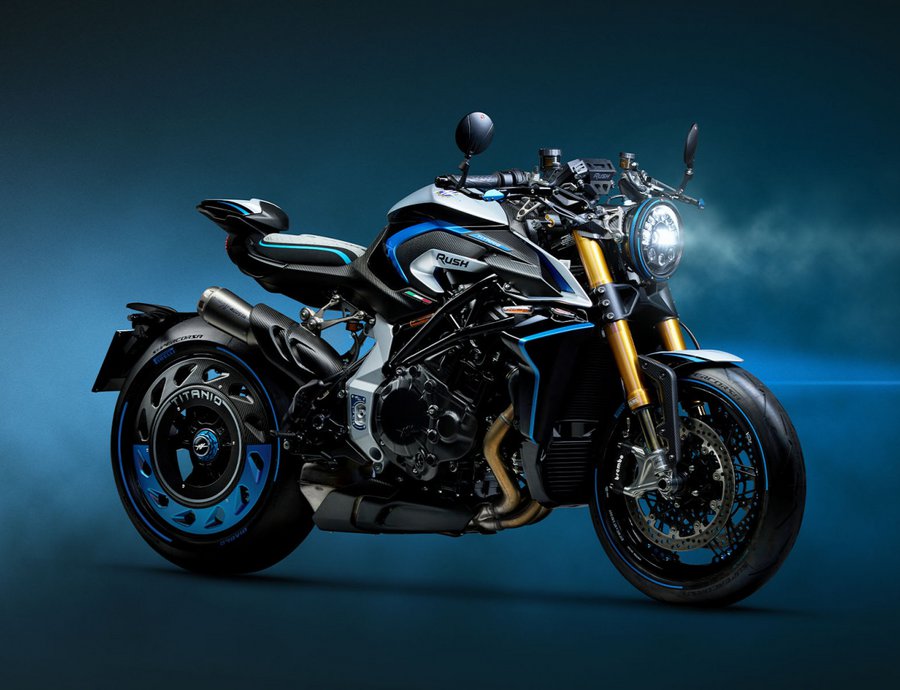 MV Agusta Rush Titanio 2026 - Φουλ του τιτανίου