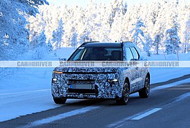 Hyundai: Πρώτες φωτογραφίες για τη νέα γενιά του Bayon σε χειμερινές δοκιμές (photos)