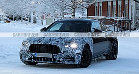 Mercedes-AMG: Η «καυτή» CLE Coupe με V8 κινητήρα βγήκε για δοκιμές στα χιόνια (photos)