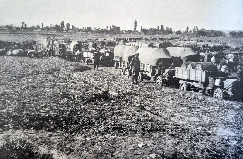 Χώρος ανεφοδιασμού της στρατιωτικής μονάδας Τ.Μ. (Τάγμα Μεταφορών) 128.