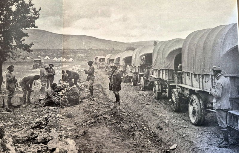 Αυτοκινητοπομπή προς Βέρτεκοπ (Σκύδρα) και Βοδενά (Έδεσσα).