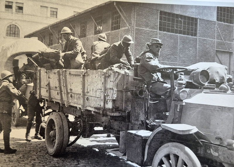 Αυτοκίνητο των Ιταλών.