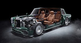 Εξωπραγματική Mercedes 600 του 1971, κρύβει μέσα της μια σύγχρονη S63 AMG (video)