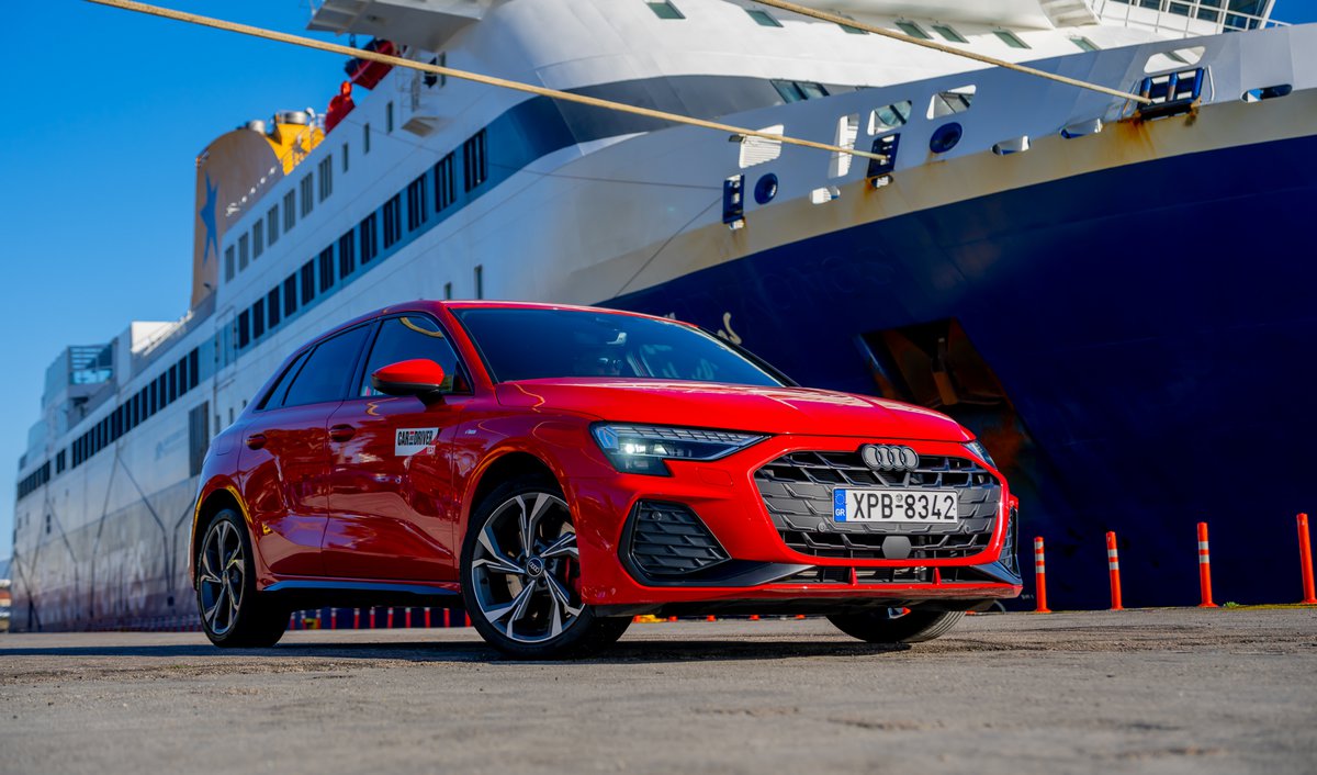 Δοκιμάζουμε το Audi A3 Sportback TFSIe 272 PS. Επιδόσεις και premium αέρας