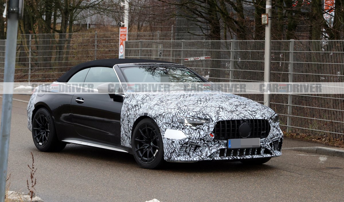 Η Mercedes-AMG CLE 63 πλησιάζει και «κρύβει» κινητήρα V8 κάτω από το καπό (photos)