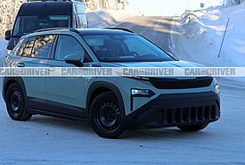 Το νέο Skoda Epiq χάνει μεγάλο μέρος του καμουφλάζ - Η πρώτη εικόνα από το εσωτερικό (photos)