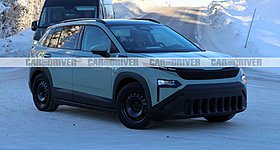 Το νέο Skoda Epiq χάνει μεγάλο μέρος του καμουφλάζ - Η πρώτη εικόνα από το εσωτερικό (photos)