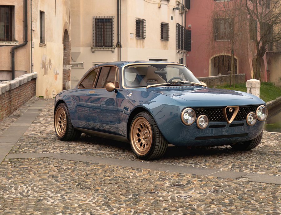 Ρετρό Alfa Romeo με ηλεκτρική «καρδιά» κάνει τα 0-100 km/h σε 2,9 sec (photos)