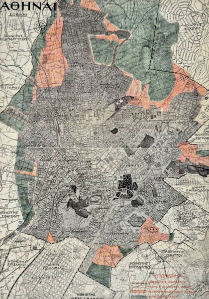 Επεκτάσεις του Σχεδίου Πόλεως των Αθηνών και νέα άλση (1935)