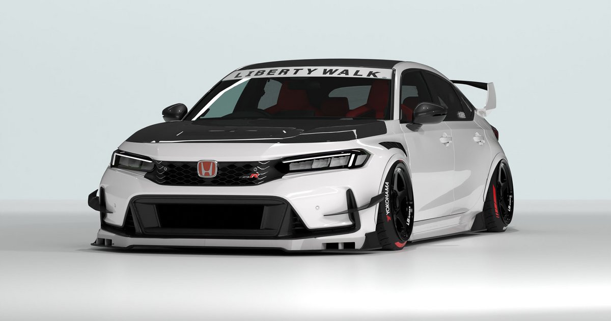 Η Liberty Walk «έπρηξε» το Honda Civic Type R (photos)
