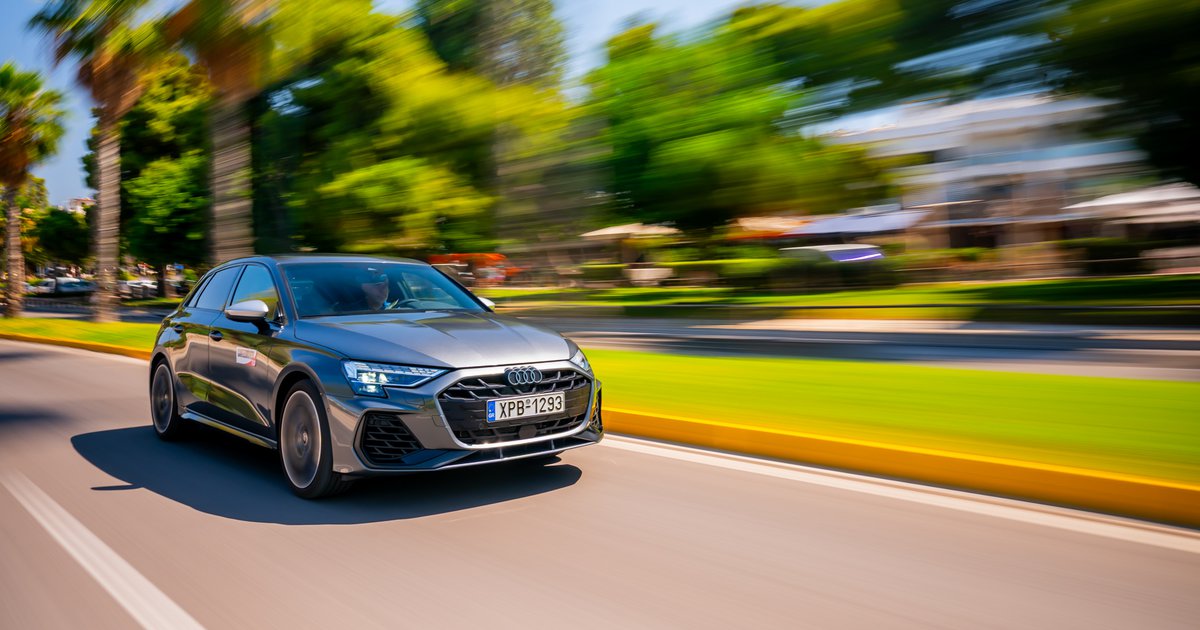 Test drive: Audi S3 2.0 TFSI 333PS. Δύναμη, επιδόσεις και hot χαρακτήρας