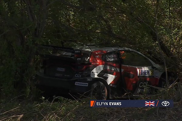 Χαμός στο Ράλι Κροατίας: Εγκατέλειψε ο Evans από την πρωτιά (video)