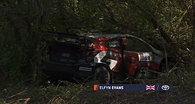 Χαμός στο Ράλι Κροατίας: Εγκατέλειψε ο Evans από την πρωτιά (video)