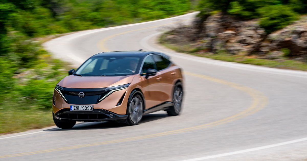 Δοκιμάζουμε το μοναδικά fun-to-drive Nissan Ariya Evolve Plus 87kWh 242 PS