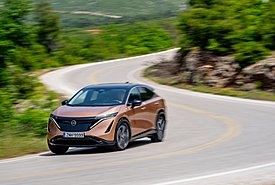 Δοκιμάζουμε το μοναδικά fun-to-drive Nissan Ariya Evolve Plus 87kWh 242 PS