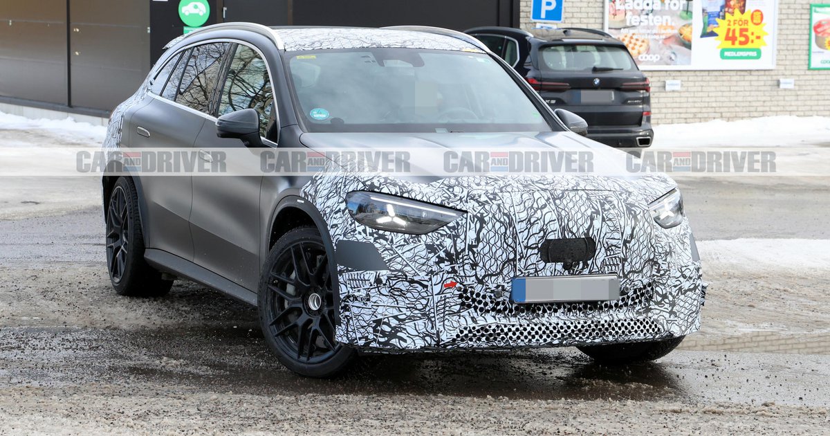 Mercedes-AMG GLC: Πρώτες εικόνες του «αγριεμένου» SUV των 900 PS - Η λεπτομέρεια που ξεχωρίζει