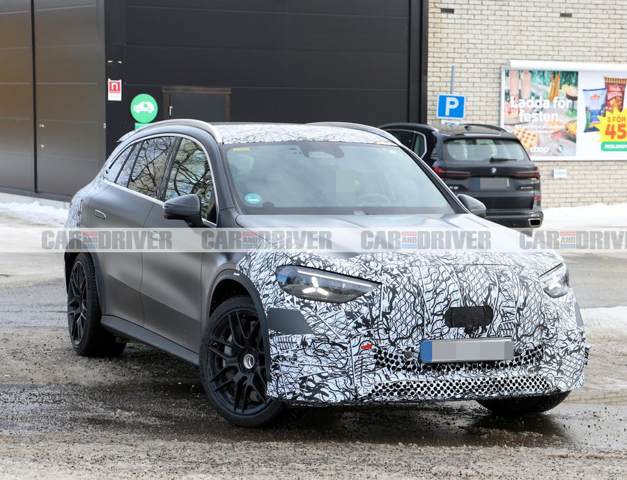 Mercedes-AMG GLC: Πρώτες εικόνες του «αγριεμένου» SUV των 900 PS - Η λεπτομέρεια που ξεχωρίζει