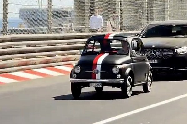 Το νέο Fiat 500 του Leclerc και η ομοιότητά του με τη Ferrari 488 Pista (photos-video)