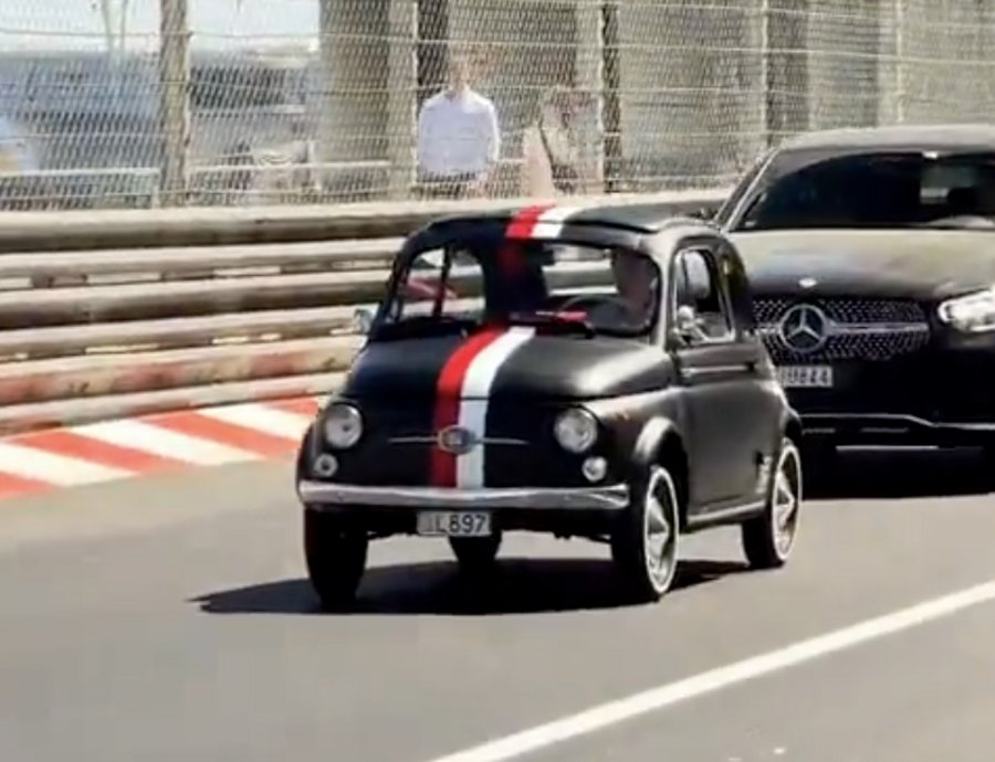 Το νέο Fiat 500 του Leclerc και η ομοιότητά του με τη Ferrari 488 Pista (photos-video)