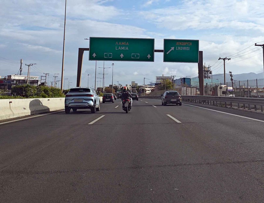 Κηφισός: Χάνει λωρίδες και στα δύο ρεύματα για 2 μήνες - Σε ισχύ κυκλοφοριακές ρυθμίσεις