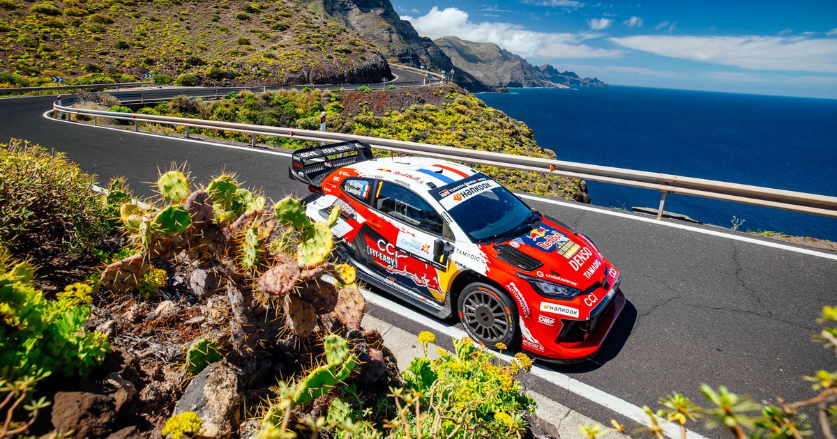 Ράλι Καναρίων Νήσων - 2η Μέρα: Πρώτος ο Ogier, δίχως αντίπαλο η Toyota