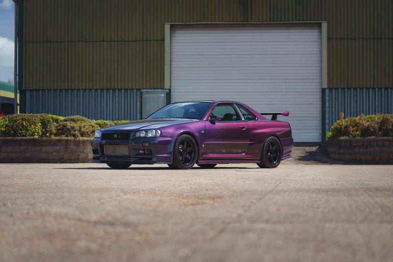 1999 Nissan Skyline GT-R in Midnight Purple II