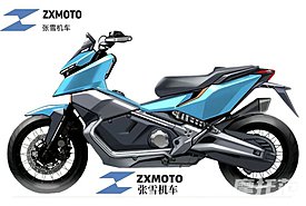 Η ZXMOTO ετοιμάζει νέο δικύλινδρο adventure scooter