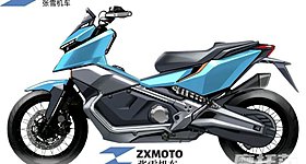 Η ZXMOTO ετοιμάζει νέο δικύλινδρο adventure scooter