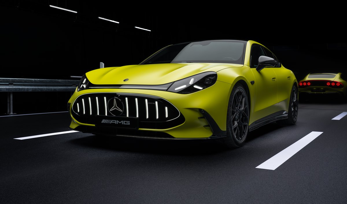 Η τετράθυρη Mercedes-AMG GT εγκαταλείπει τον V8 και έρχεται με έως 1.169 PS